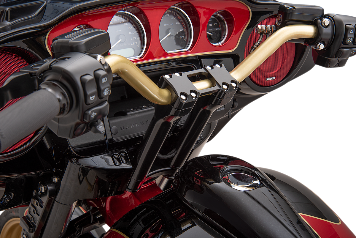 1" Handlebar - Mid Bend - Black