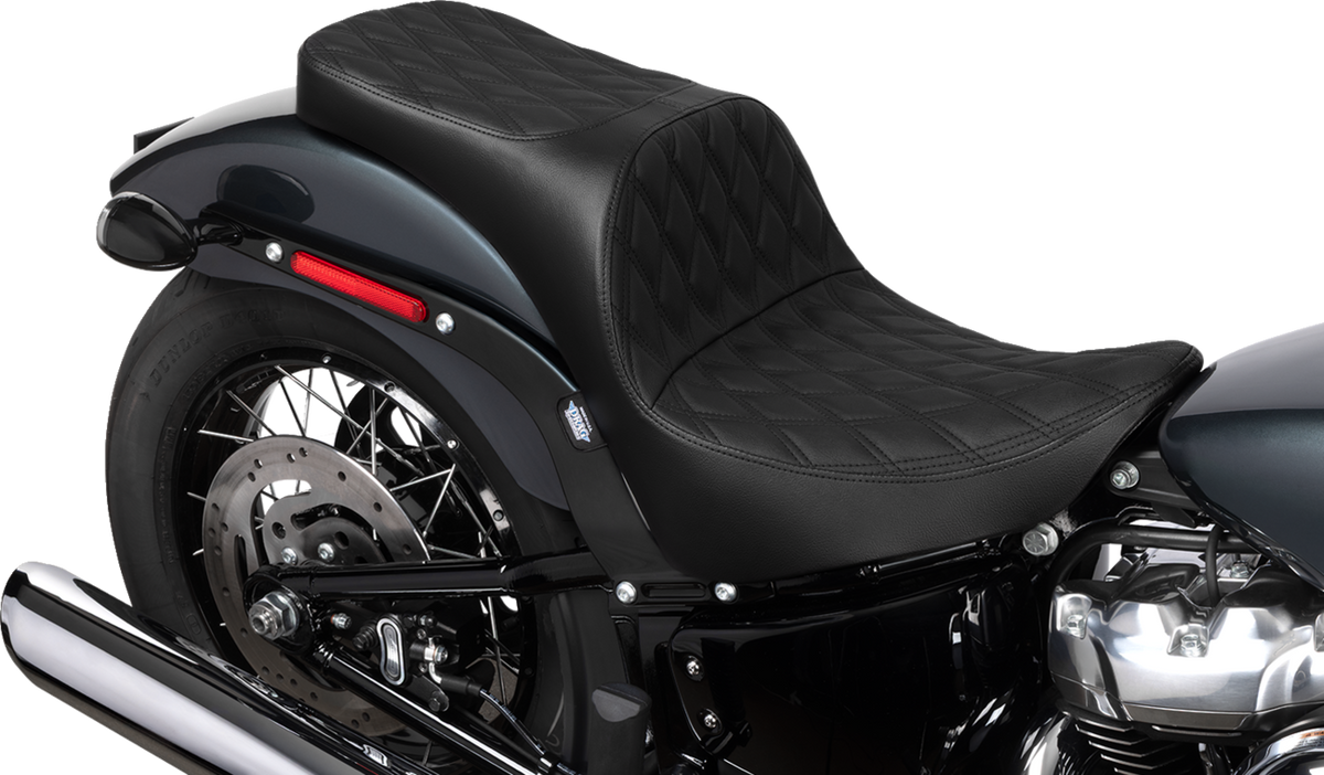 Freedom Seat - Vinyl - Double Diamond Black Stitch - FL/FX '18-'25