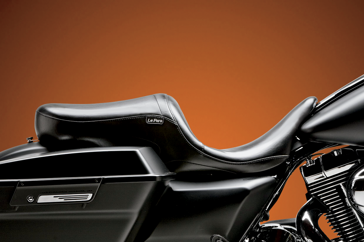 Maverick Up-Front Seat - Without Backrest - Smooth - Black - FL '08-'23
