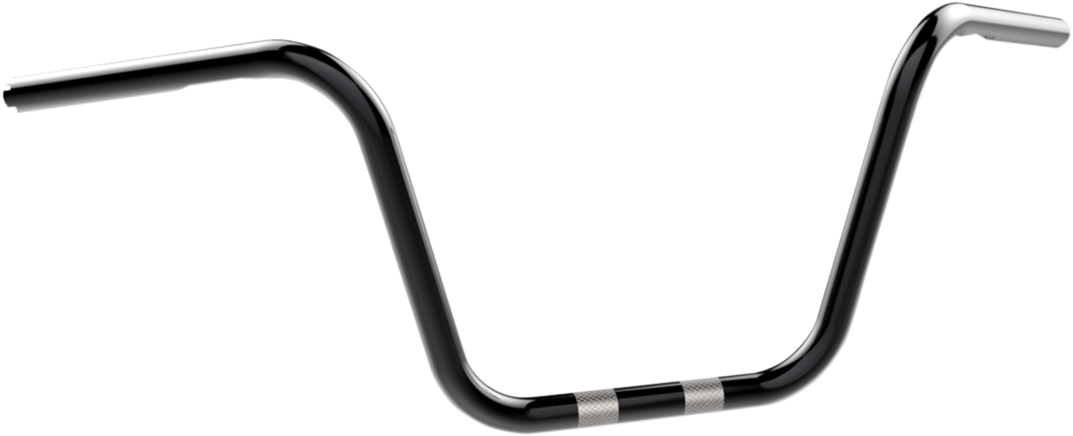 1" Handlebar - Ape Hanger - 10" - ETC - Black