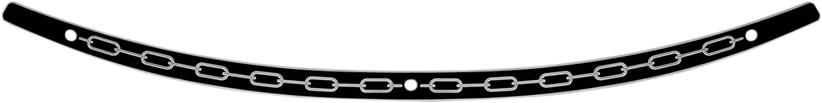 Windshield Trim - Black - Chain - '96-'13 FLH