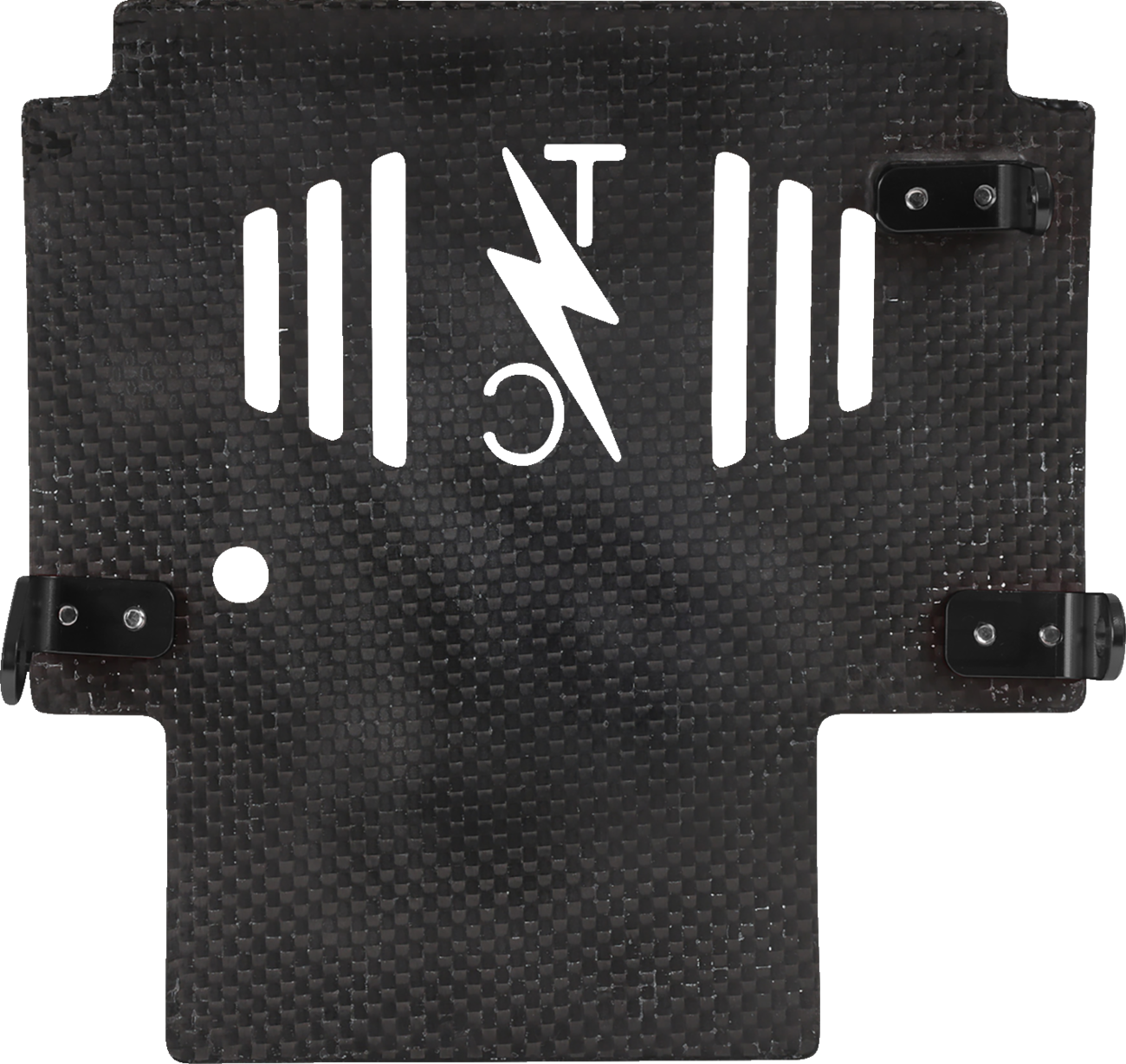Skid Plate - Carbon Fiber/Forged - With Black Brackets - FLHX/FLTRX