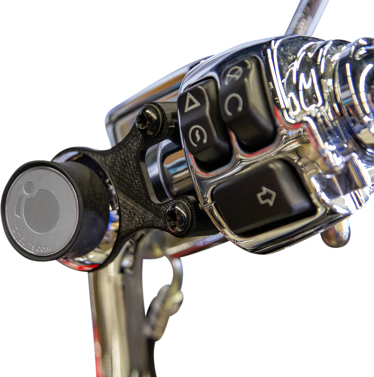 iOmounts™ Device Mount - Handlebar Mount - Black