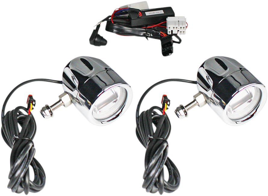 Fog Light - Chrome - Clear Lens