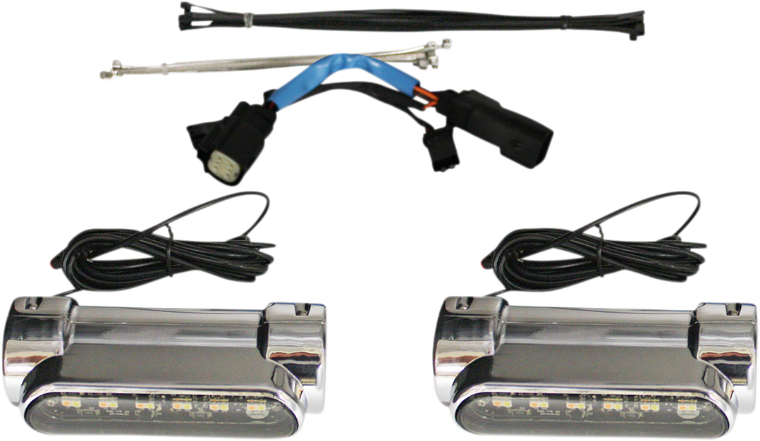 Engine Guard Light - Chrome - '10-'13 FLHX