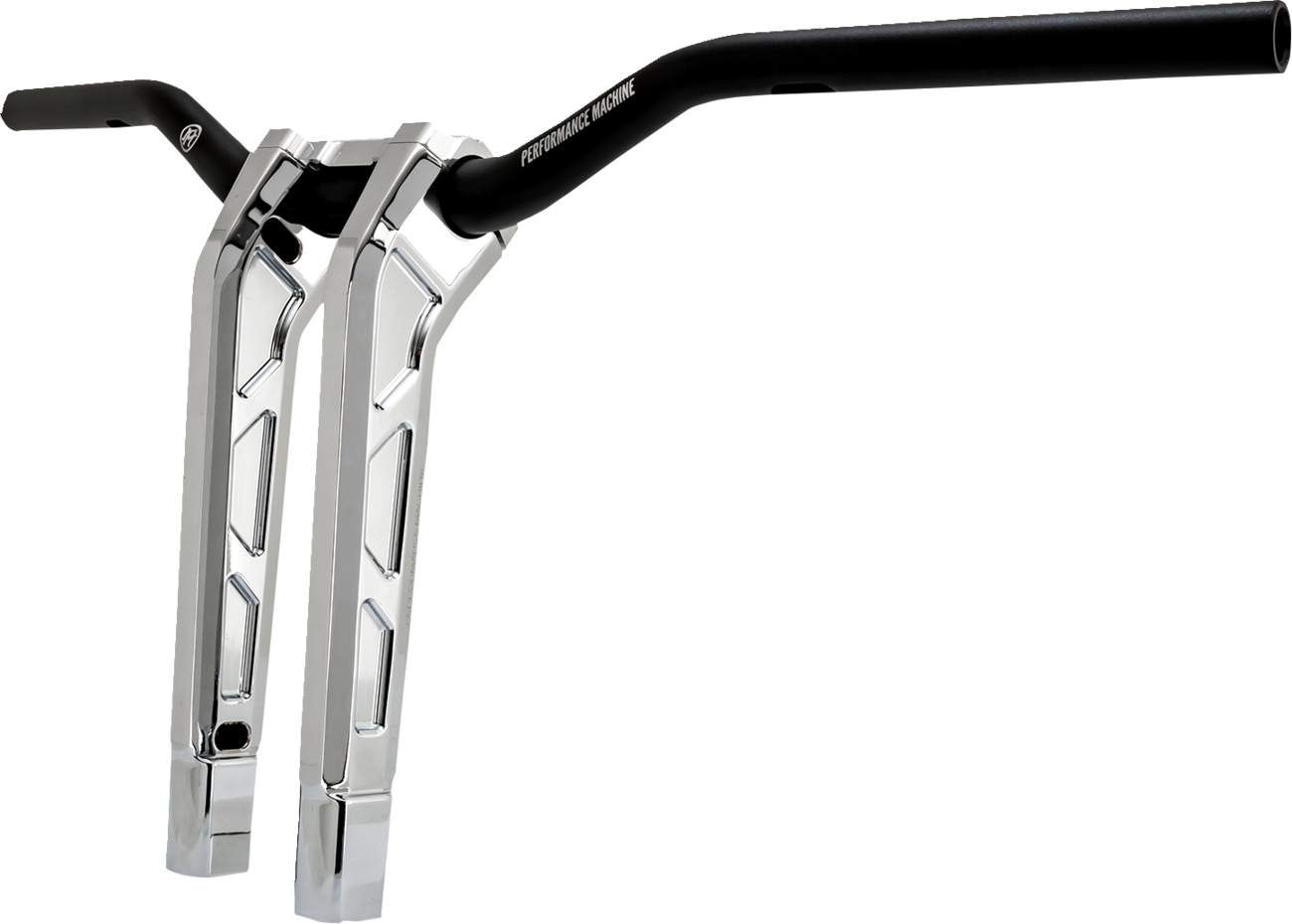 Phatbar & Riser Kit - Internal Wiring - 11-1/2" - Chrome