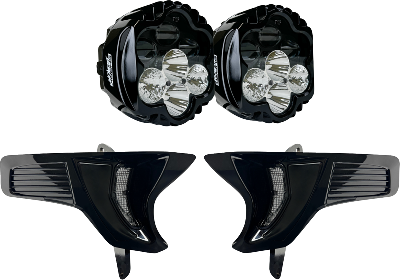 Shark Demon® 2 Headlight Light - W/ Speed Plates