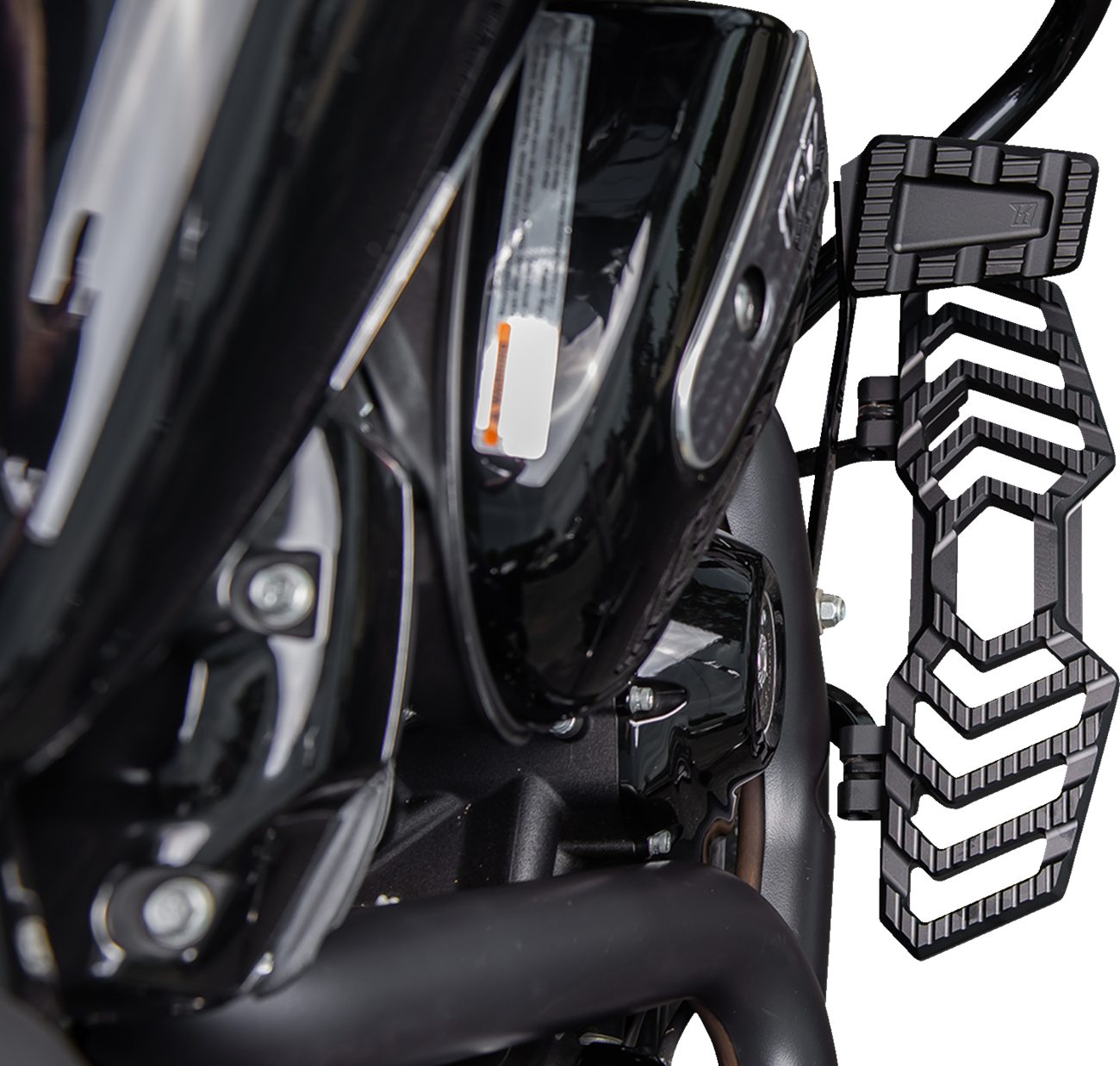 Trackboard Brake Pedal Pad - Aluminum - Black