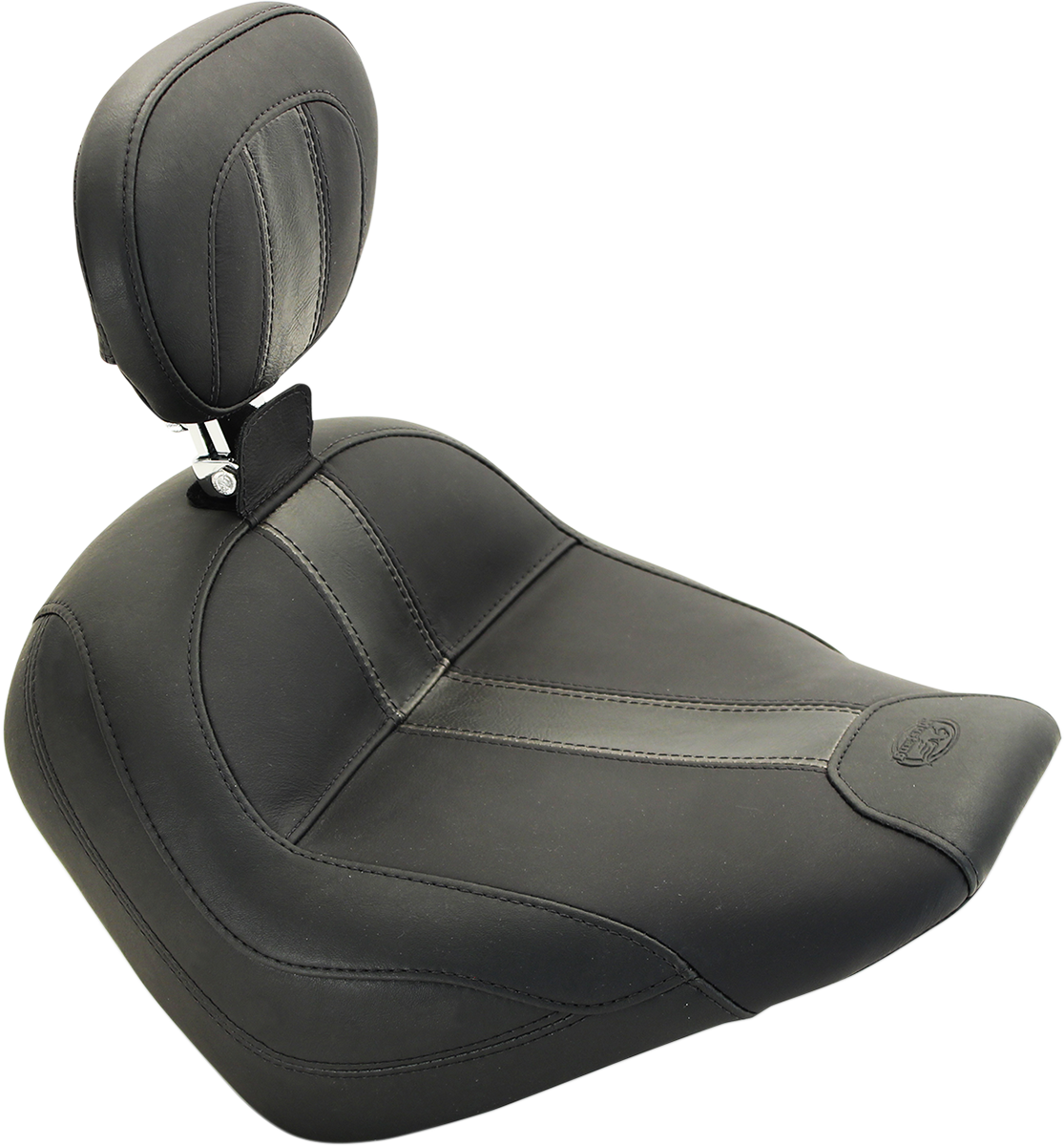 Solo Seat - Black - Vinyl - Driver's Backrest - Scout '15-'24