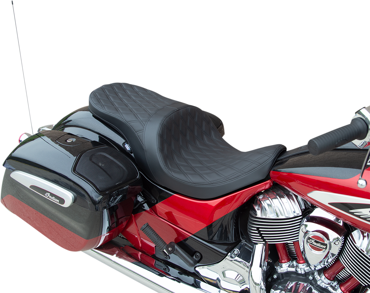 Forward Positioned Low Profile Touring Seat