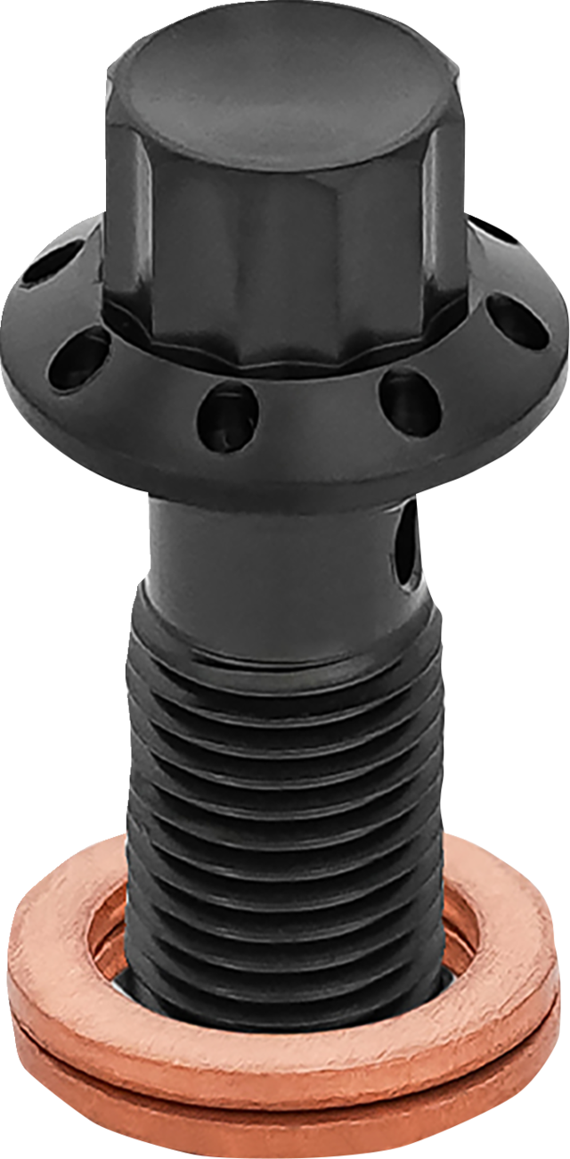 Banjo Bolt - 3/8"-24 - Black