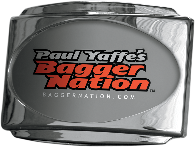 License Plate Frame - CVO - Chrome
