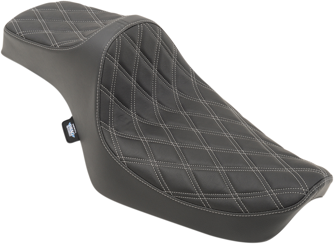 Predator III Seat - Double Diamond - Silver Stitching - XL '82-'03