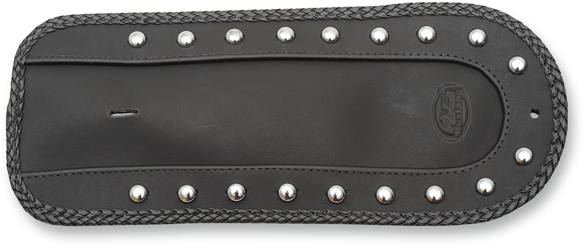 Fender Bib - Smooth Chrome-Studded - Black - HD Dyna '06-'17
