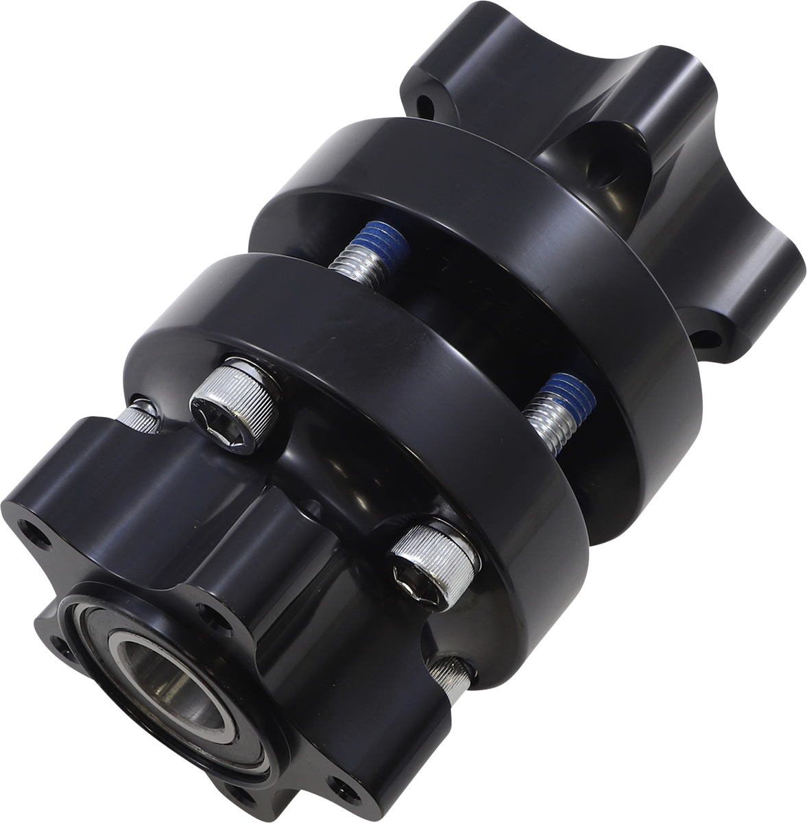 Hub - Cartridge - Front/Dual Disc - Black - '00-'07 Touring
