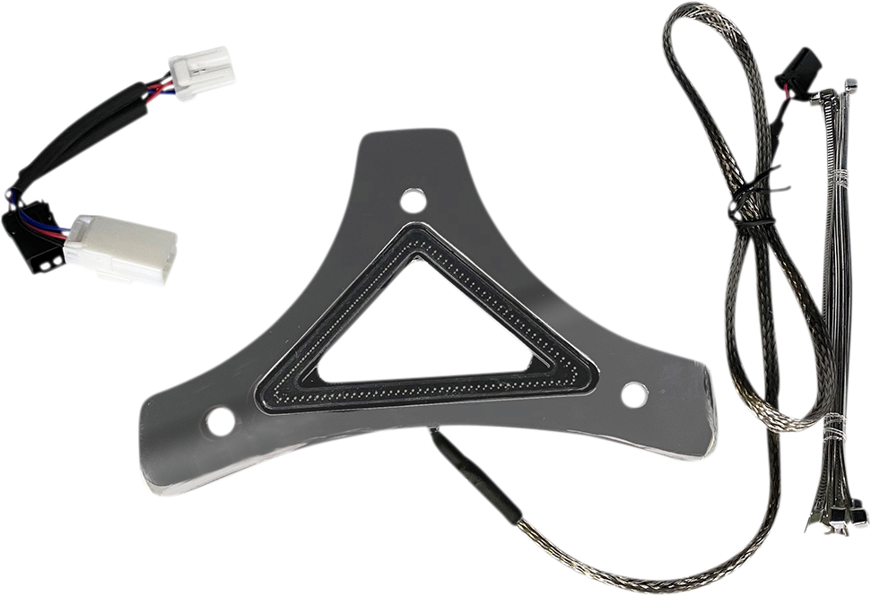 LED Backrest Light - Run/Brake - Chrome