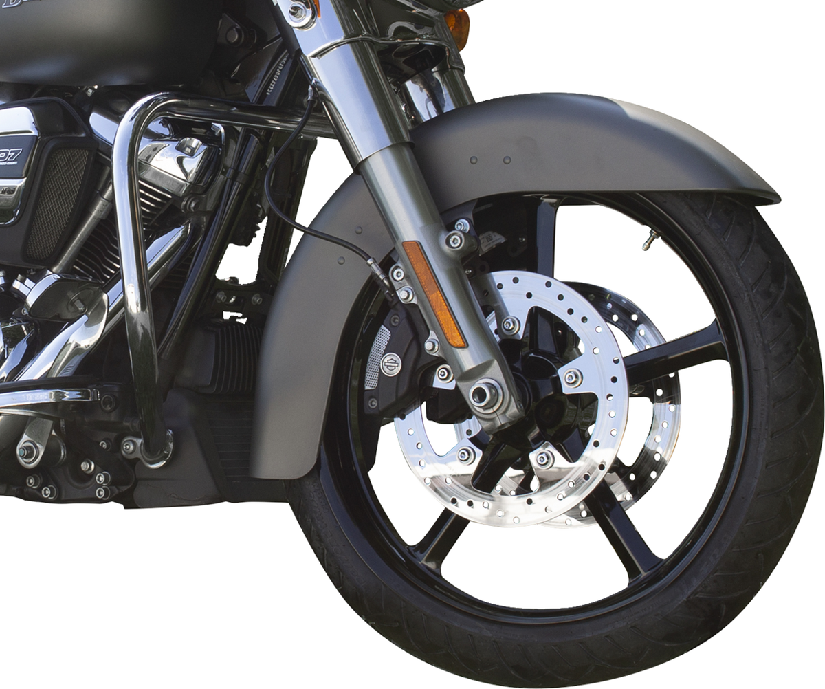Wheel - Rockstar - Front - Dual Disc/Without ABS - Black - 21x3.25 - FL