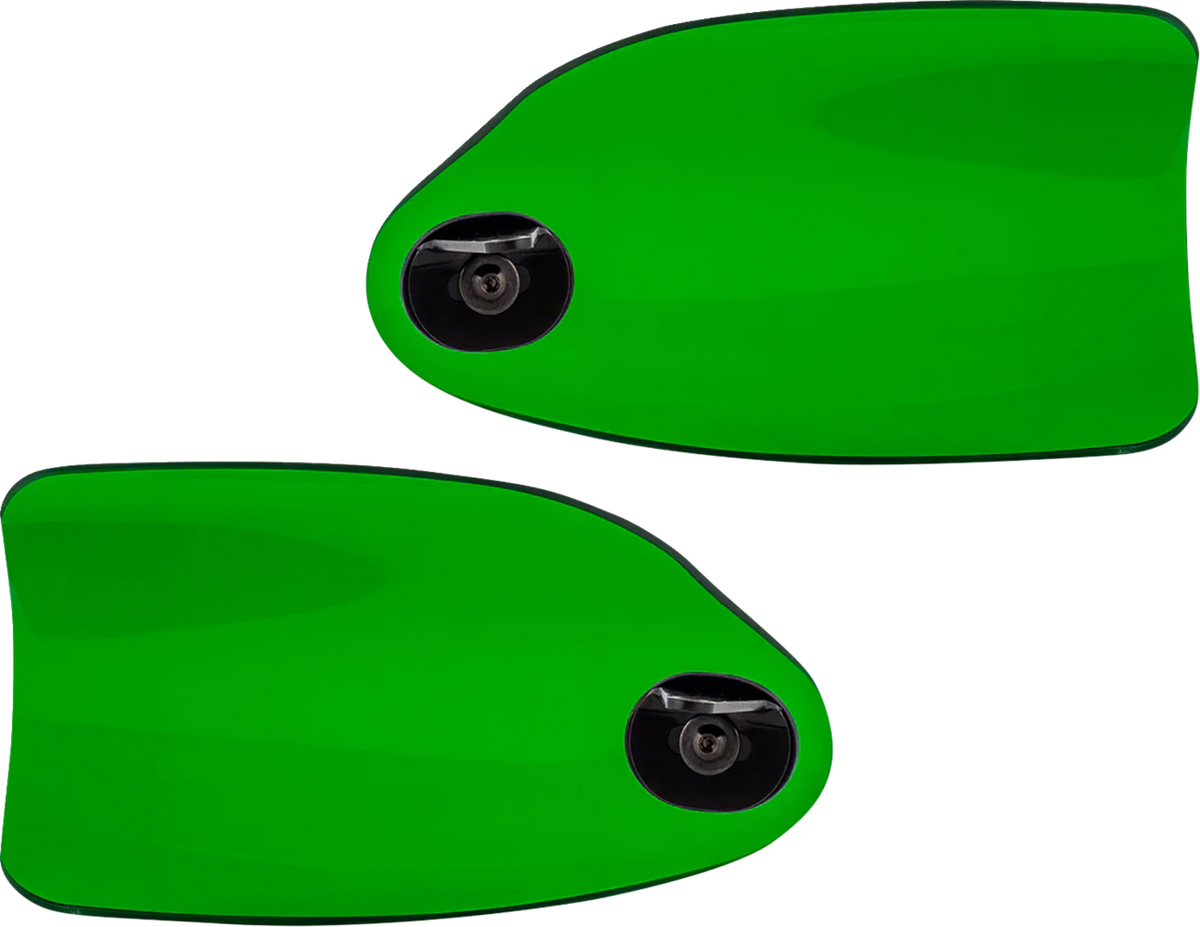 Flare® Handguards - Harley-Davidson Hydraulic Clutch - Green