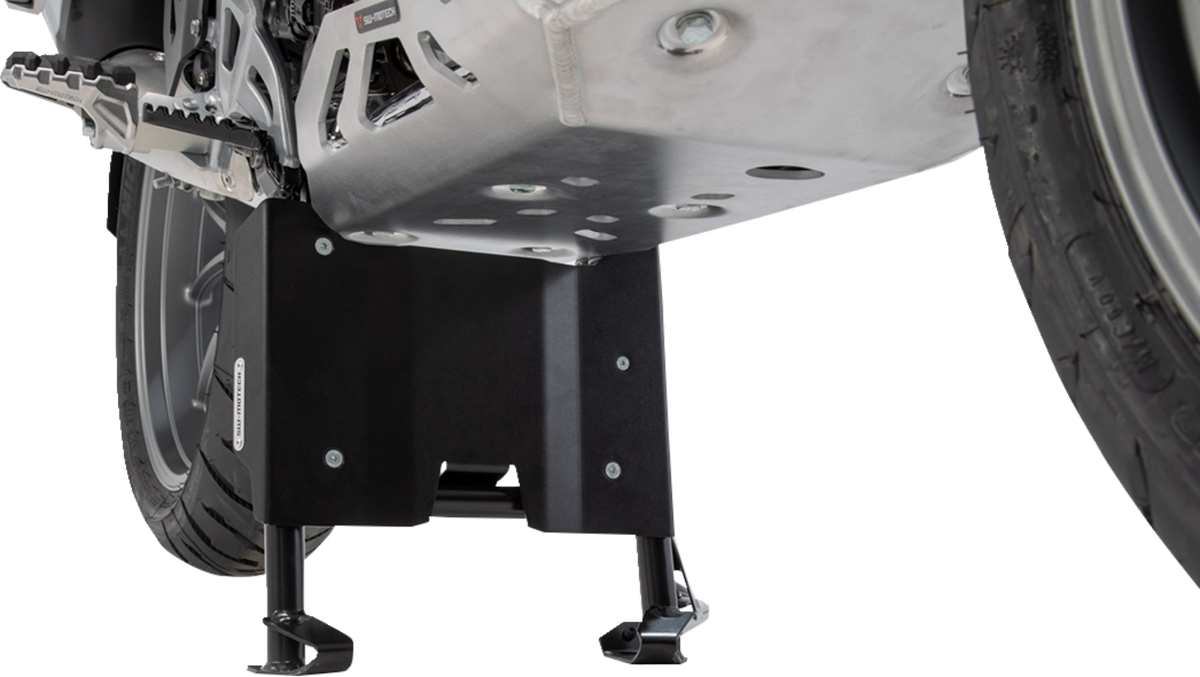 Engine Guard Extension For Centerstand - Black - BMW - 1200/1250 GS