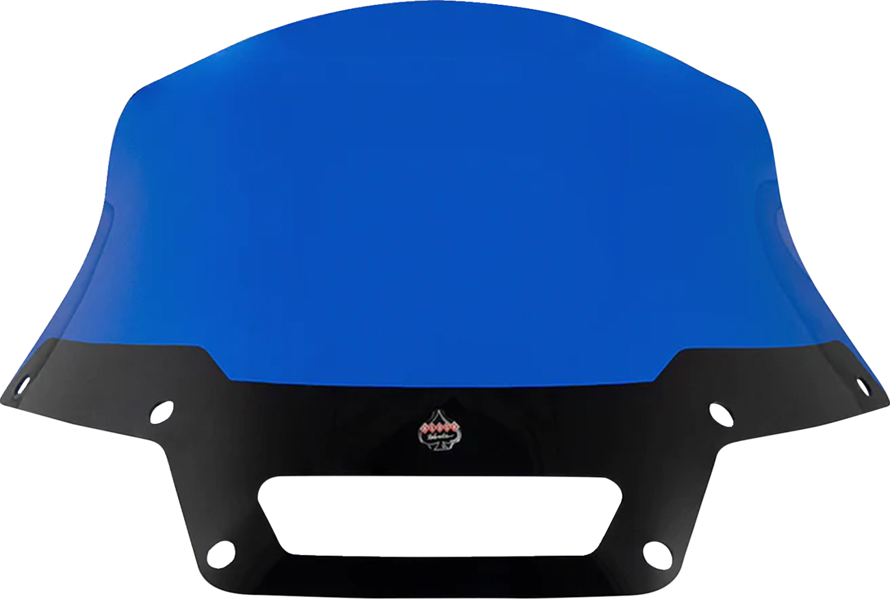 Kolor Flare® Windshield - 8" - Blue - '22-'25 FXLRST