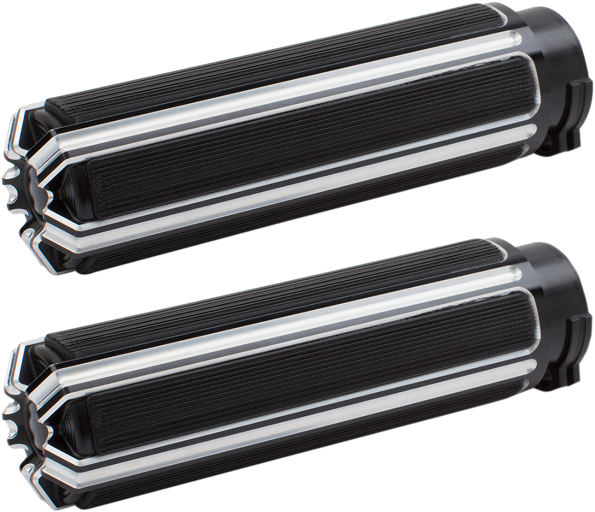 10-Gauge Comfort Grips - TBW - Black