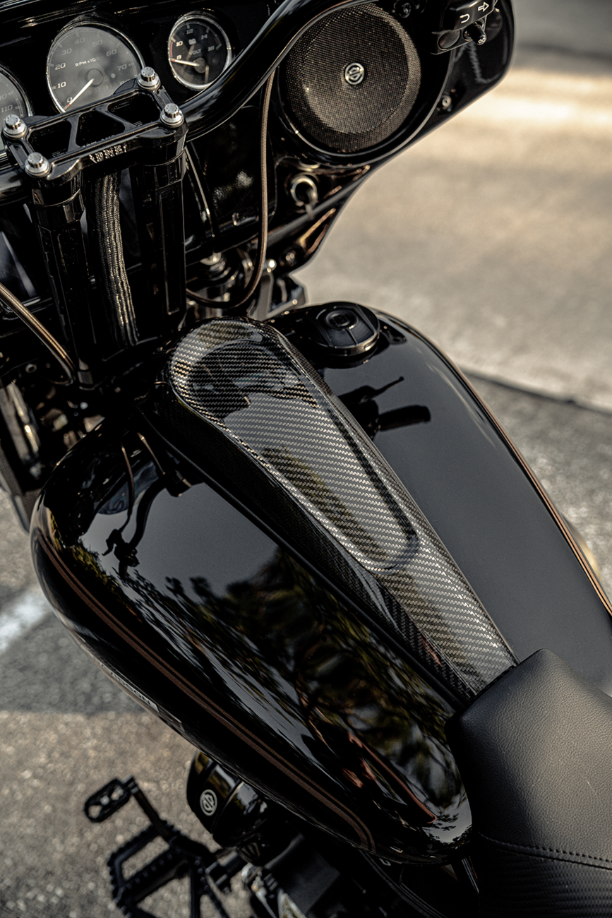 Dash Panel - With Side Fill - Gloss Black
