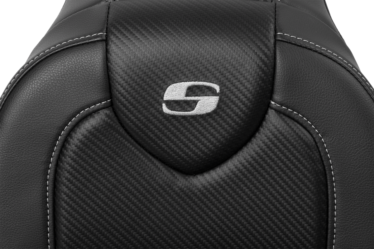 RoadSofa™ - Carbon Fiber - Without Driver Backrest - FXDWG '04-'05