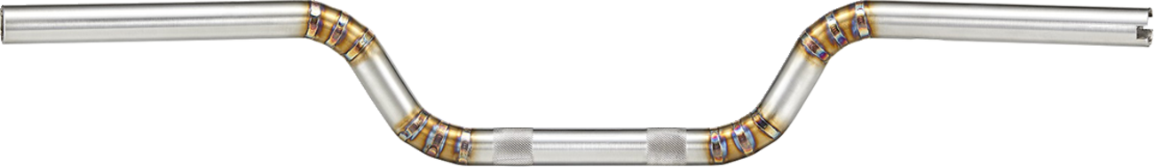 Handlebar - MX Moto - Welded Raw Stainless Steel
