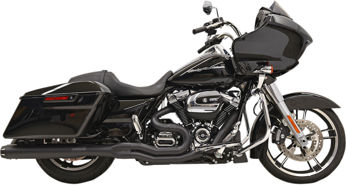 B4 2:1 Exhaust - Black - Straight Can