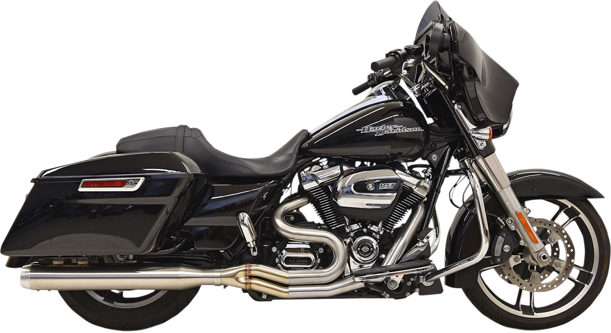 2:1 Exhaust - Stainless Steel - Straight Can