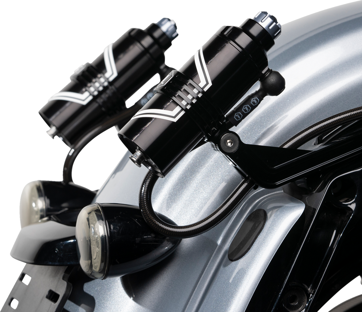 REVO ARC Billet Remote Reservoir External Mounts