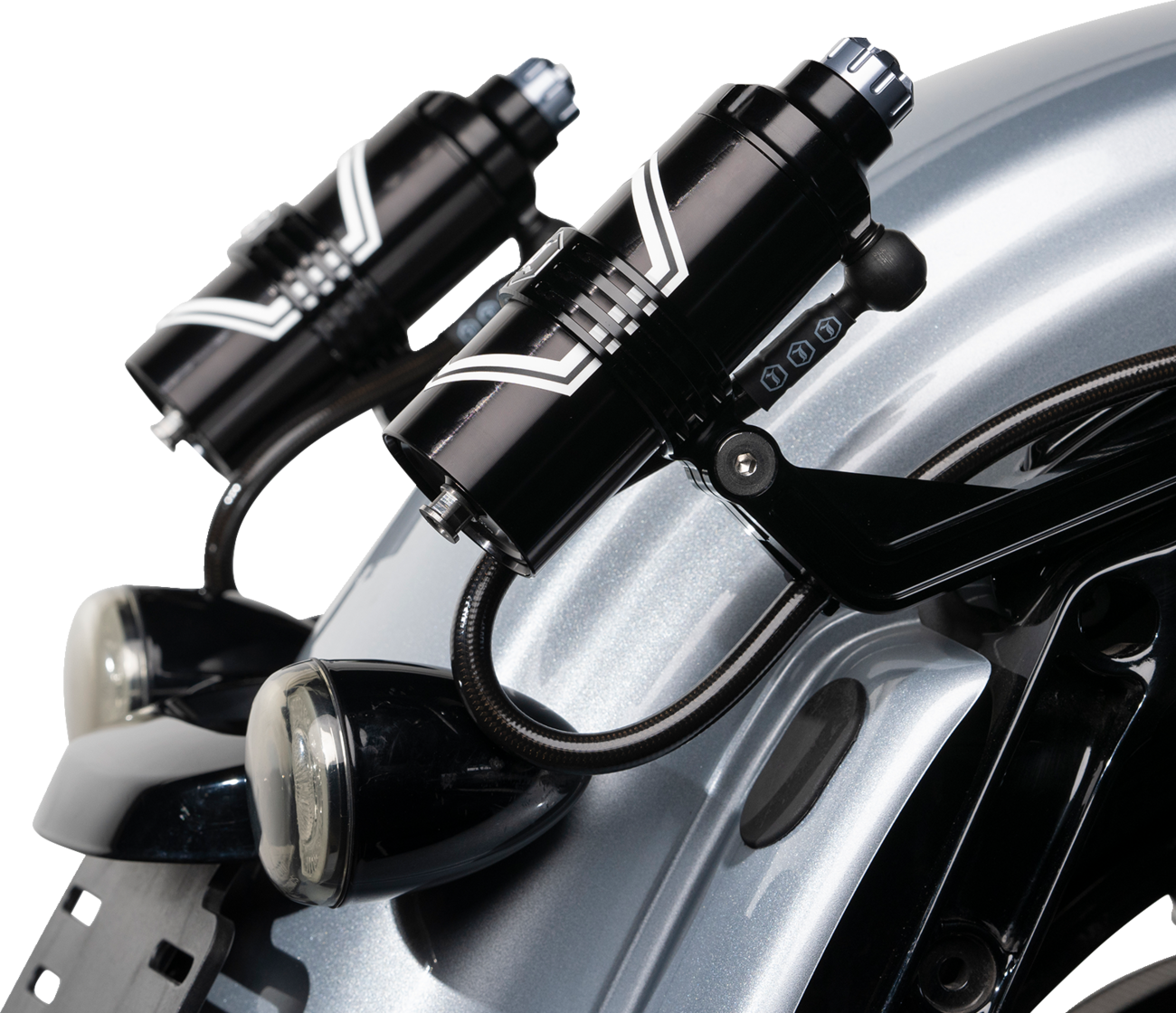 REVO ARC Billet Remote Reservoir External Mounts