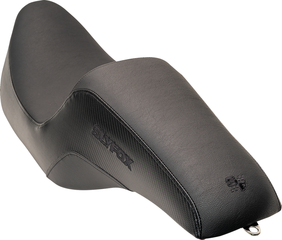 Drifter Seat - Black Logo - Smooth Vinyl - Carbon Fiber - FL '08-'23