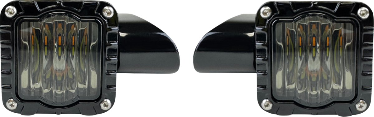 Turn Signal - Shark Demon™ - LED - Front - Smoke Lens