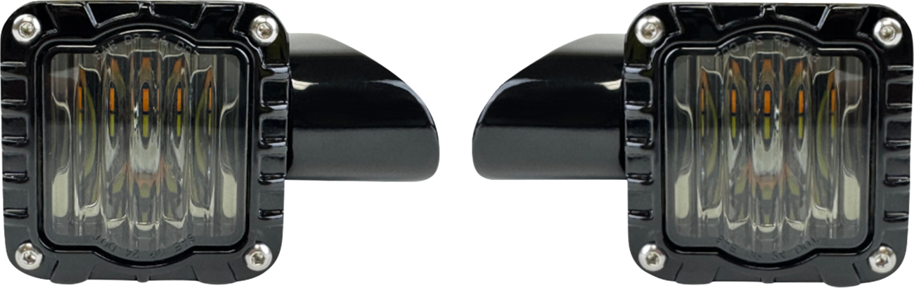 Turn Signal - Shark Demon™ - LED - Front - Smoke Lens