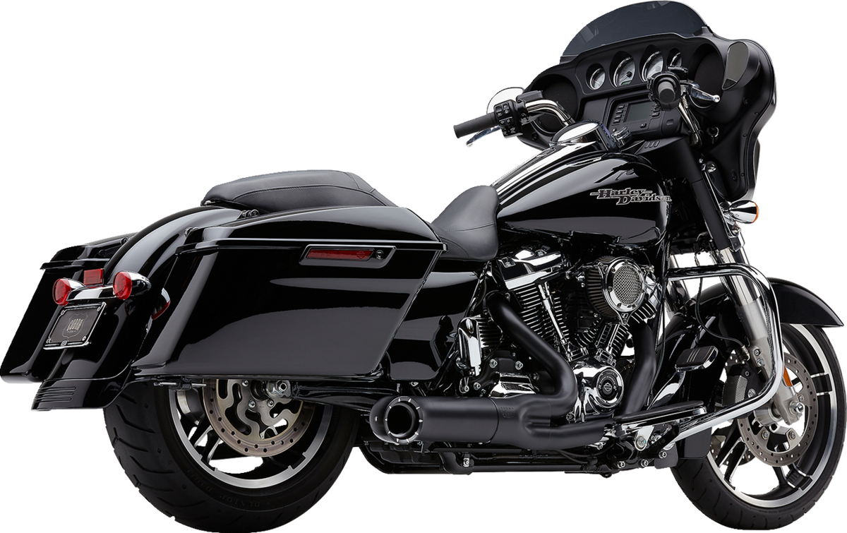 Turn Out 2-Into-1 Exhaust System - Black