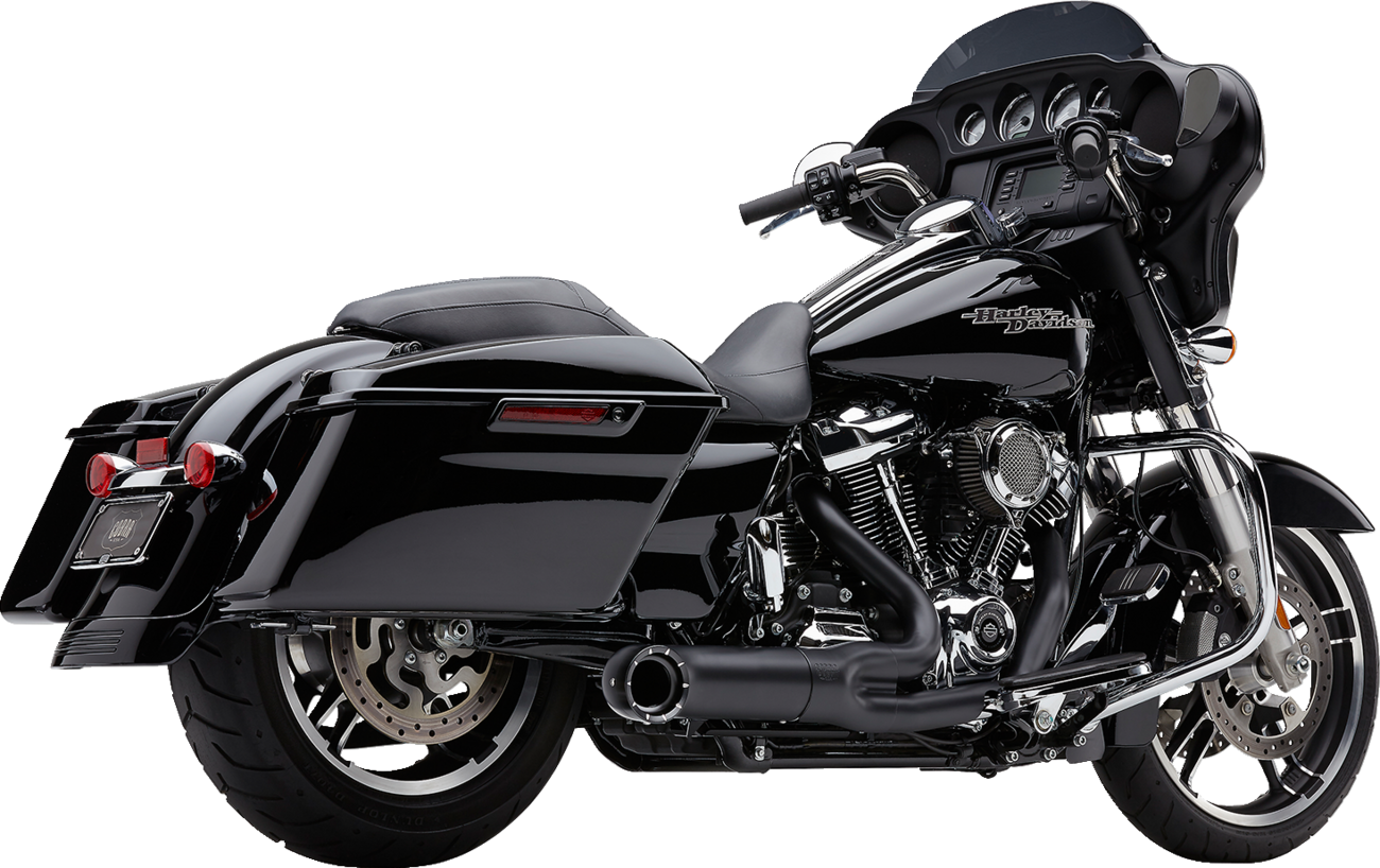 Turn Out 2-Into-1 Exhaust System - Black