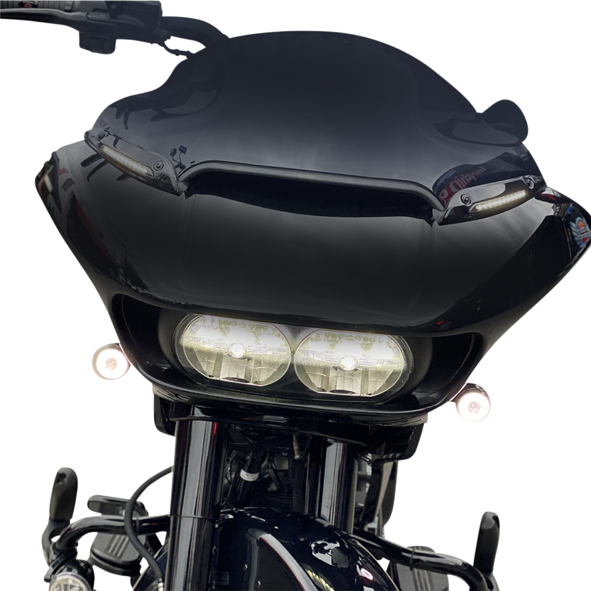 Windshield Trim - Sequential Turn Signal - Black
