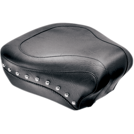 Wide Rear Seat - Studded - Black - Softail '84-'99