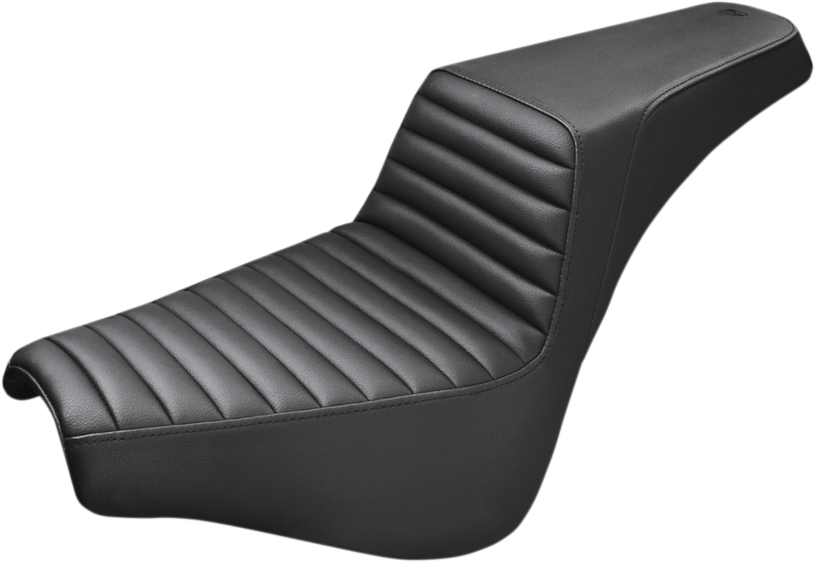 Step-Up Seat - Front Tuck-N-Roll - Black - FX '18-'24