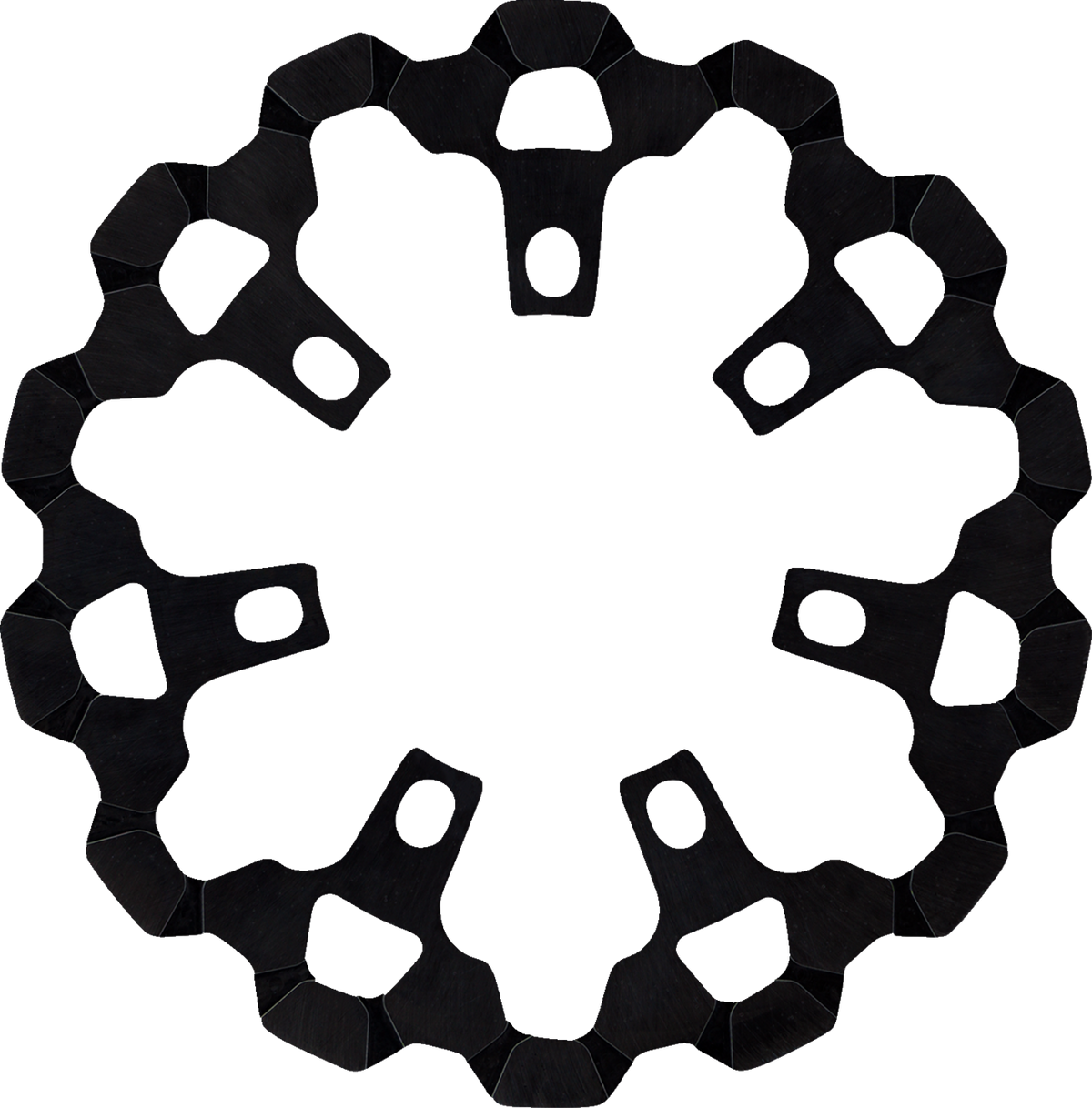 Brake Rotor - Front - 11.8" - Black