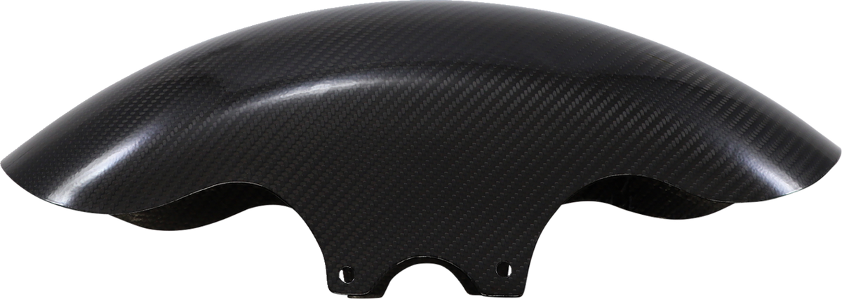 Front Fender - Shorty - Carbon Fiber/Gloss
