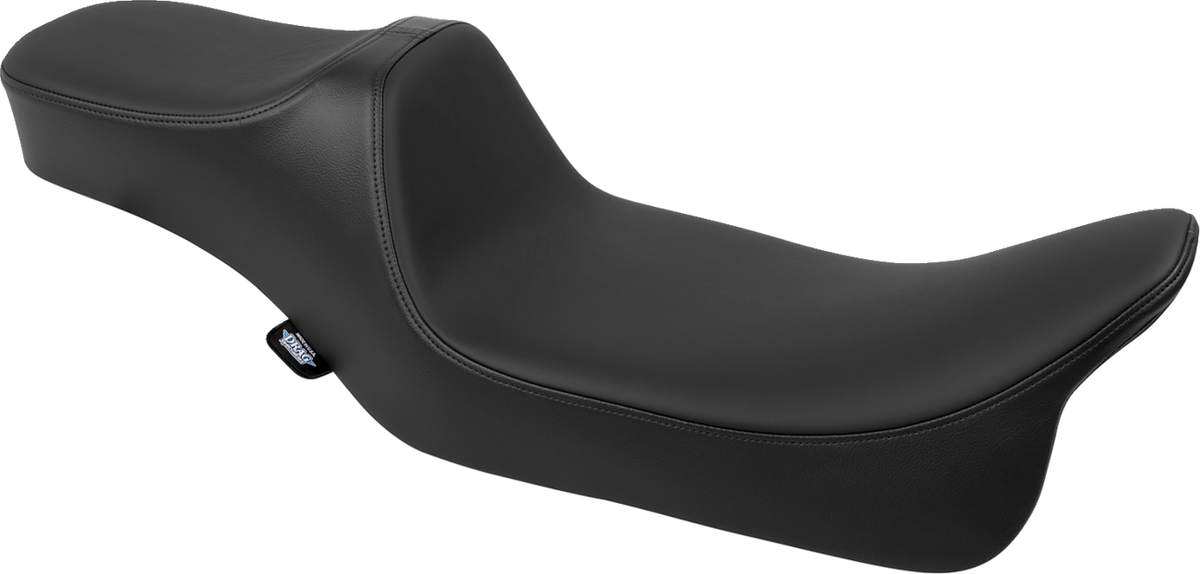 Predator III Seat - Extended Reach - Smooth - Black Solar Leather - FLH/FLT '08-'24