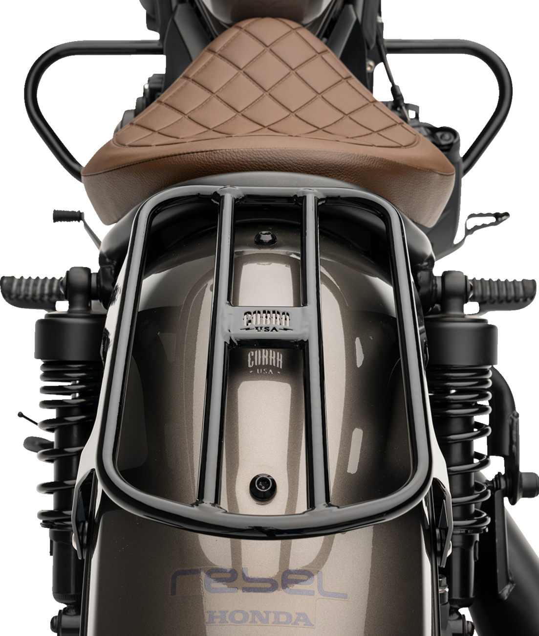 Solo Luggage Rack - Tube - Black - Rebel 300/500