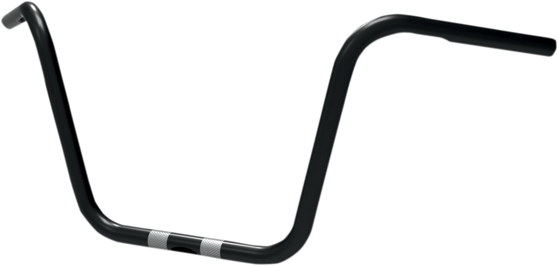1" Handlebar - Ape Hanger - TBW - 12" - Black