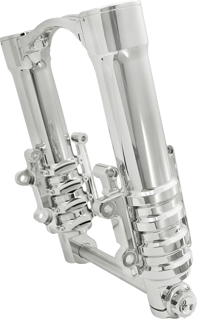 Fork Legs - 49 MM - Chrome - For Factory Brake Caliper