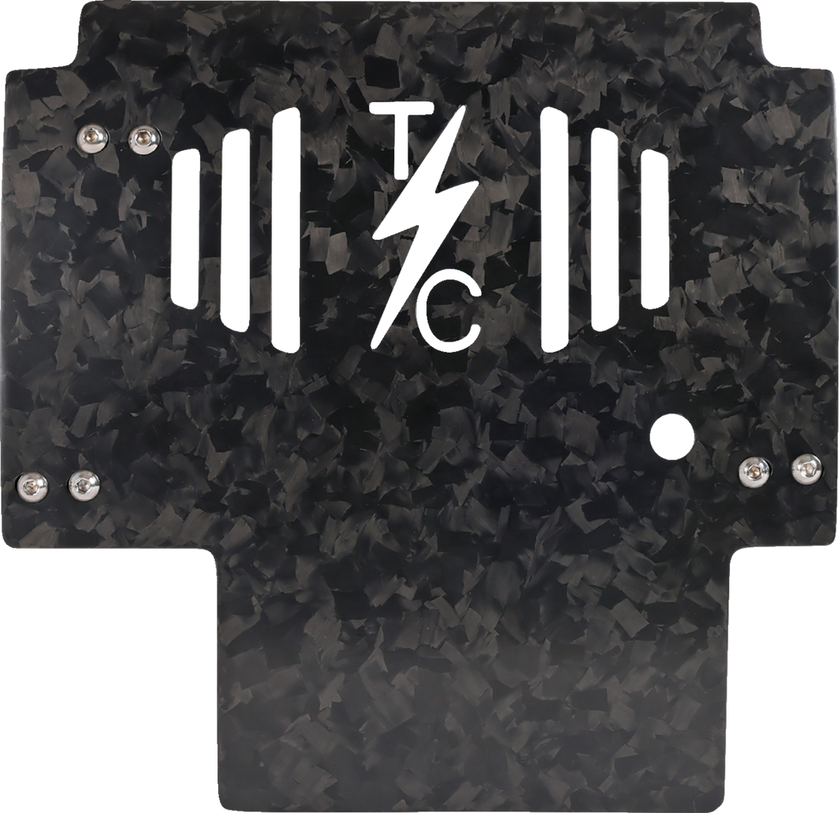 Skid Plate - Carbon Fiber/Forged - With Gold Brackets - FLHX/FLTRX