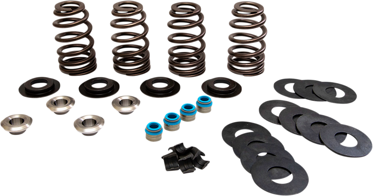 Valve Spring Kit - TI Retainers - For 5/16" Valve Stem - EVO | Twin Cam
