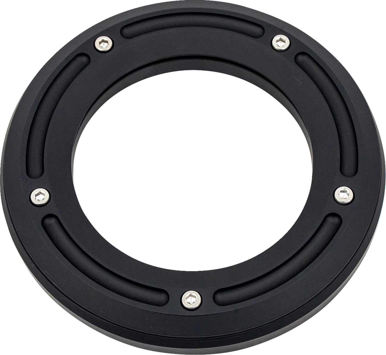Assault Derby Cover With Window - Matte Black - Touring/Trike