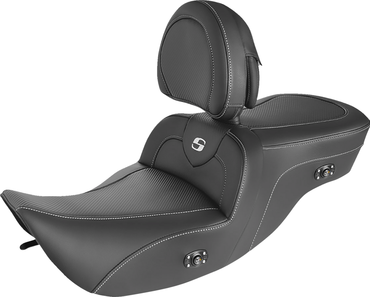 Heated Roadsofa™ Seat - Carbon Fiber - W/ Backrest